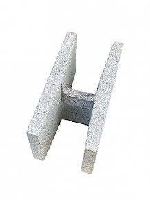 Concrete Block - Double Open End Bond Beam - 8x8x16