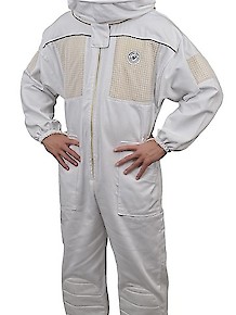 Humble Bee 430-Ventilated Beekeeping Suit w/Round Veil